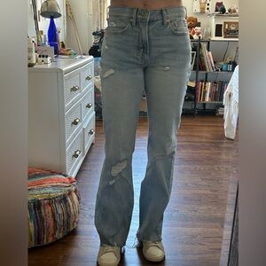 Lucky Brand Blue Boyfriend Jeans Relaxed Fit